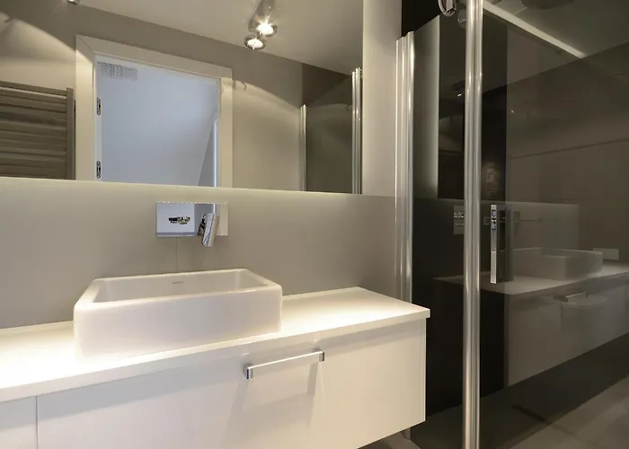 شقة Dom & House Szafarnia Modern On The Motlawa River *