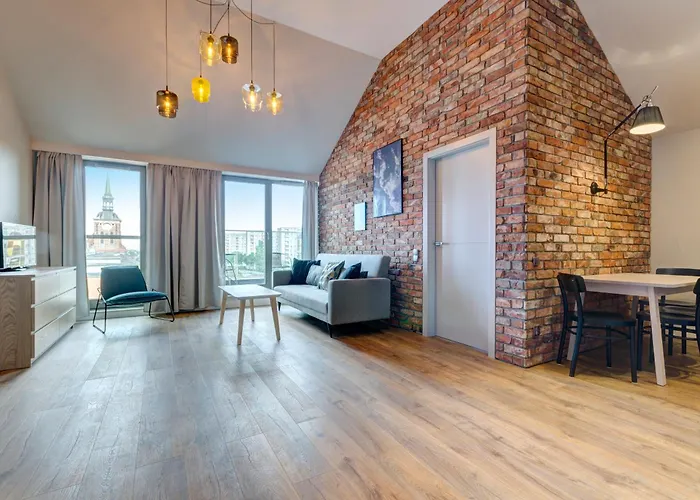 Dom & House Szafarnia Modern On The Motlawa River *