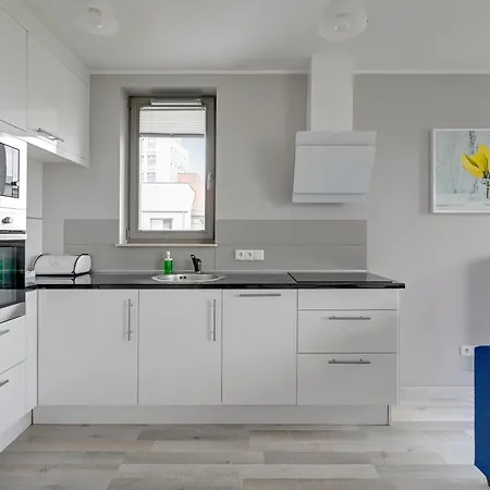 公寓 Dom & House Szafarnia Modern On The Motlawa River