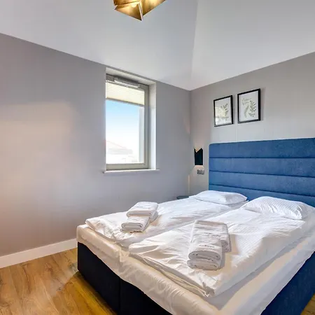 公寓 Dom & House Szafarnia Modern On The Motlawa River 格但斯克