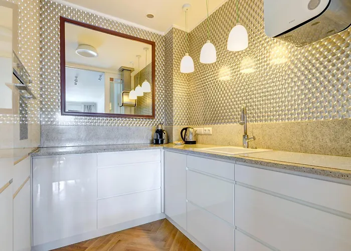 公寓 Szafarnia Luxury On The Motlawa River By Renters 格但斯克