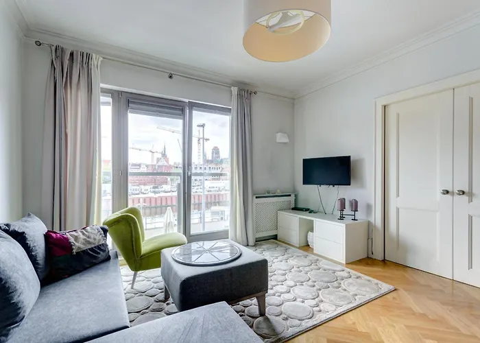 公寓 Szafarnia Luxury On The Motlawa River By Renters