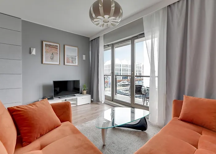 Szafarnia Luxury On The Motlawa River By Renters 格但斯克