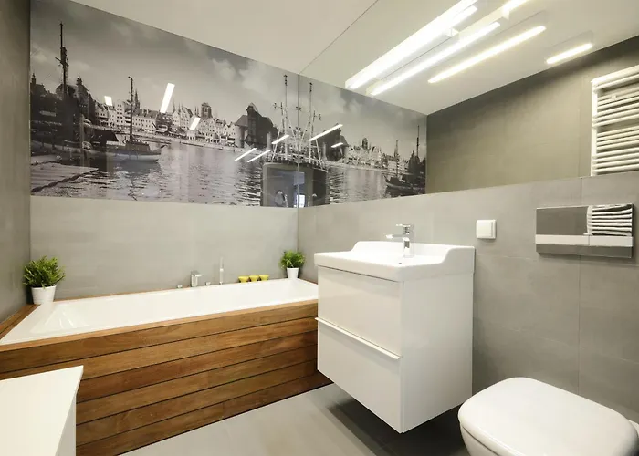 Apartman Dom & House Szafarnia Modern On The Motlawa River Gdańsk