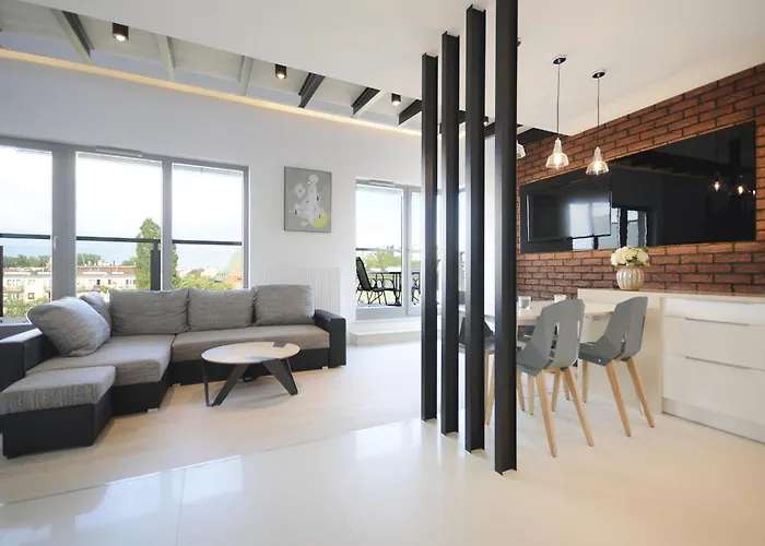 Dom & House Szafarnia Modern On The Motlawa River Apartman Gdańsk