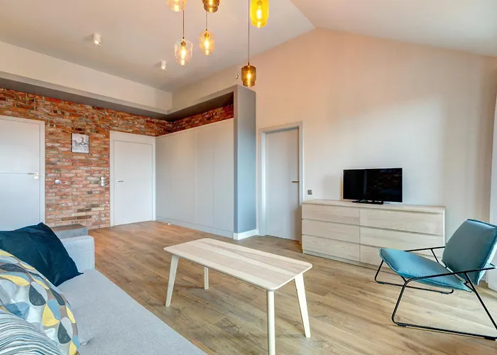 公寓 Szafarnia Luxury On The Motlawa River By Renters