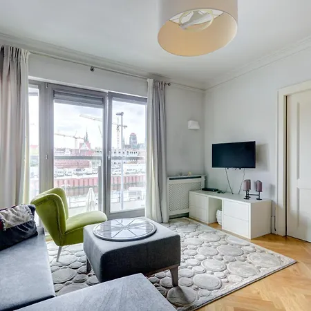 Daire Dom & House Szafarnia Modern On The Motlawa River